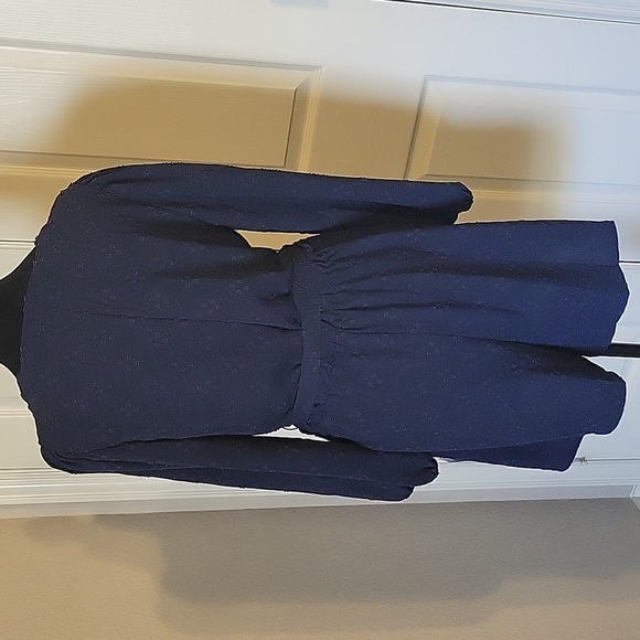NWT London Times size 8 Royal Blue Romper - Picture 5 of 12